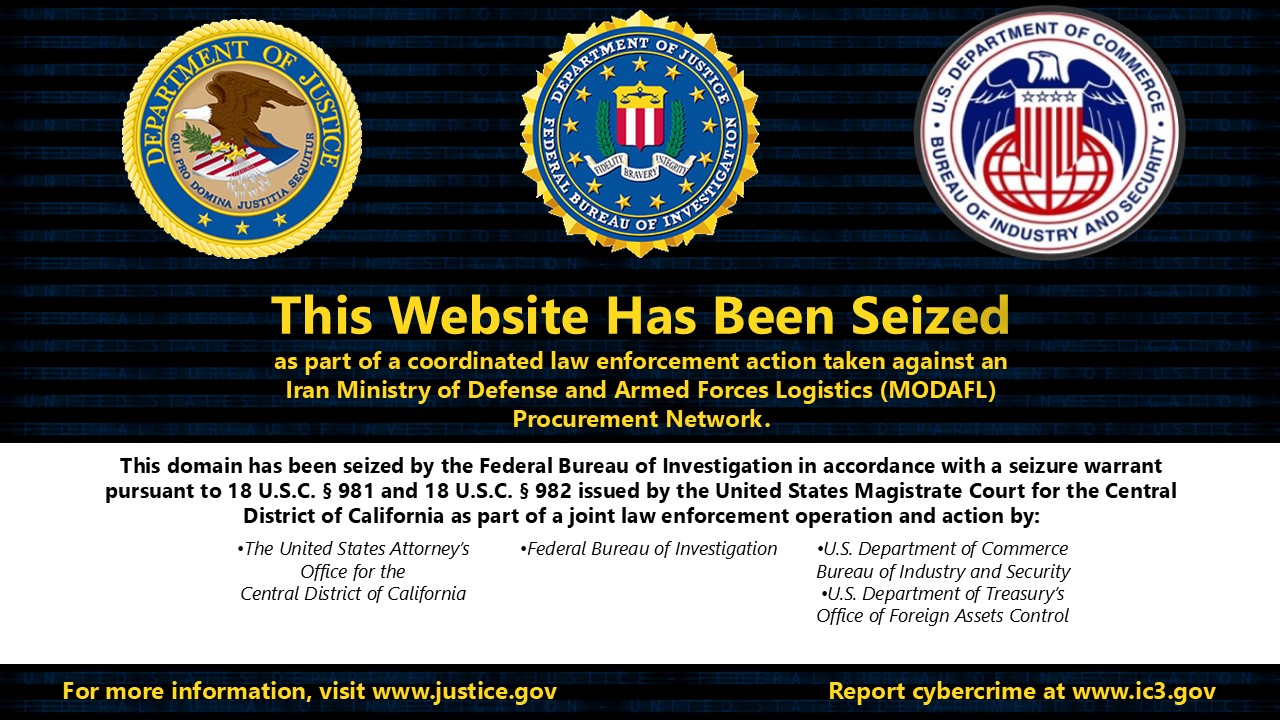 Adecco-solution.com seizure banner