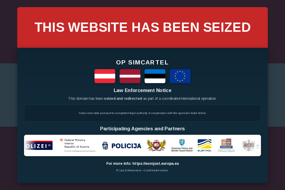 GoGetSMS seizure banner