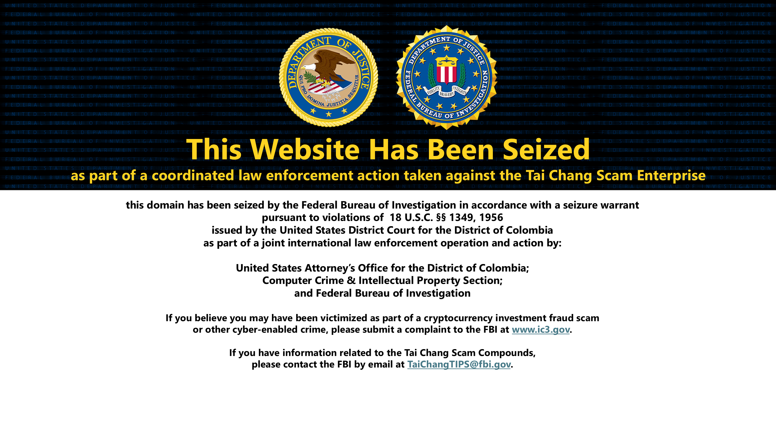 Fortuneprimeglobalir seizure banner