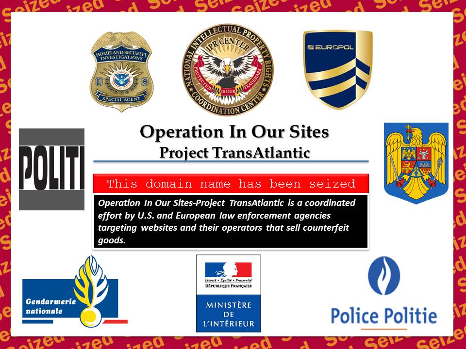 Project TransAtlantic seizure banner