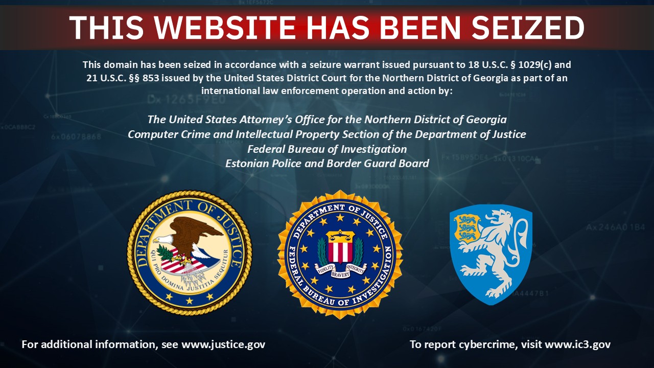 Web3adspanels.org seizure banner