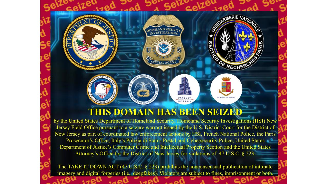Celebrity Fake seizure banner