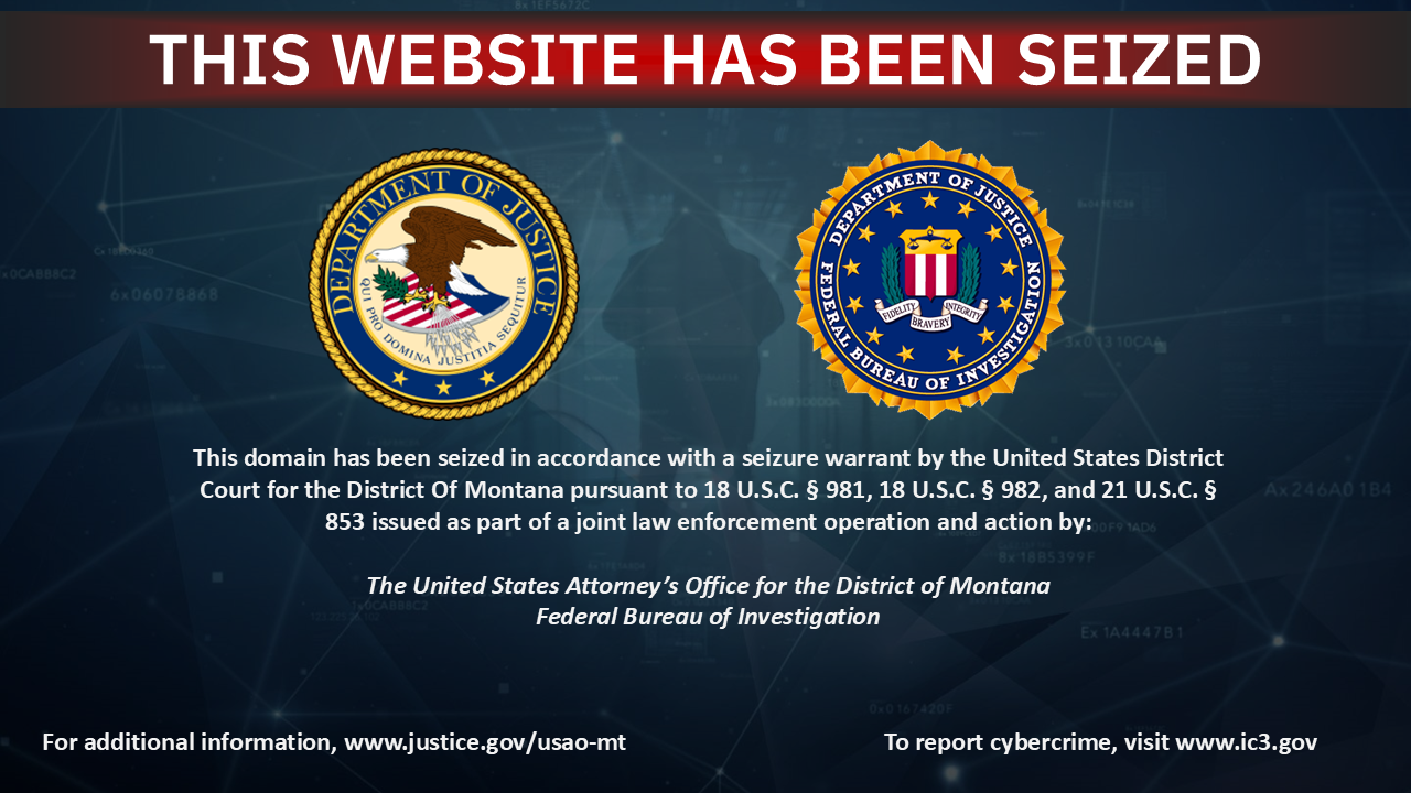 Starpronto.vip seizure banner