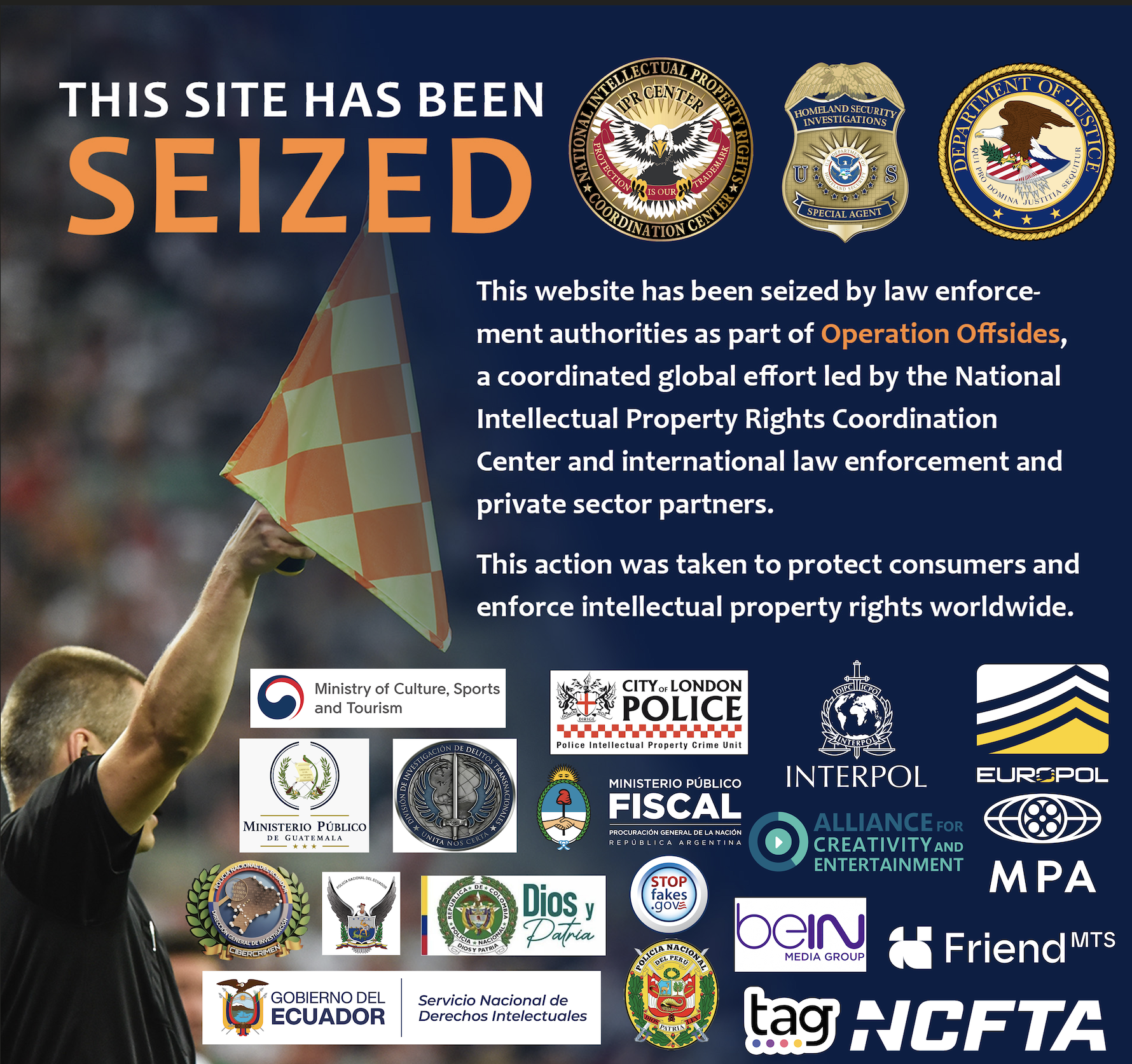 1yallashoot.com seizure banner