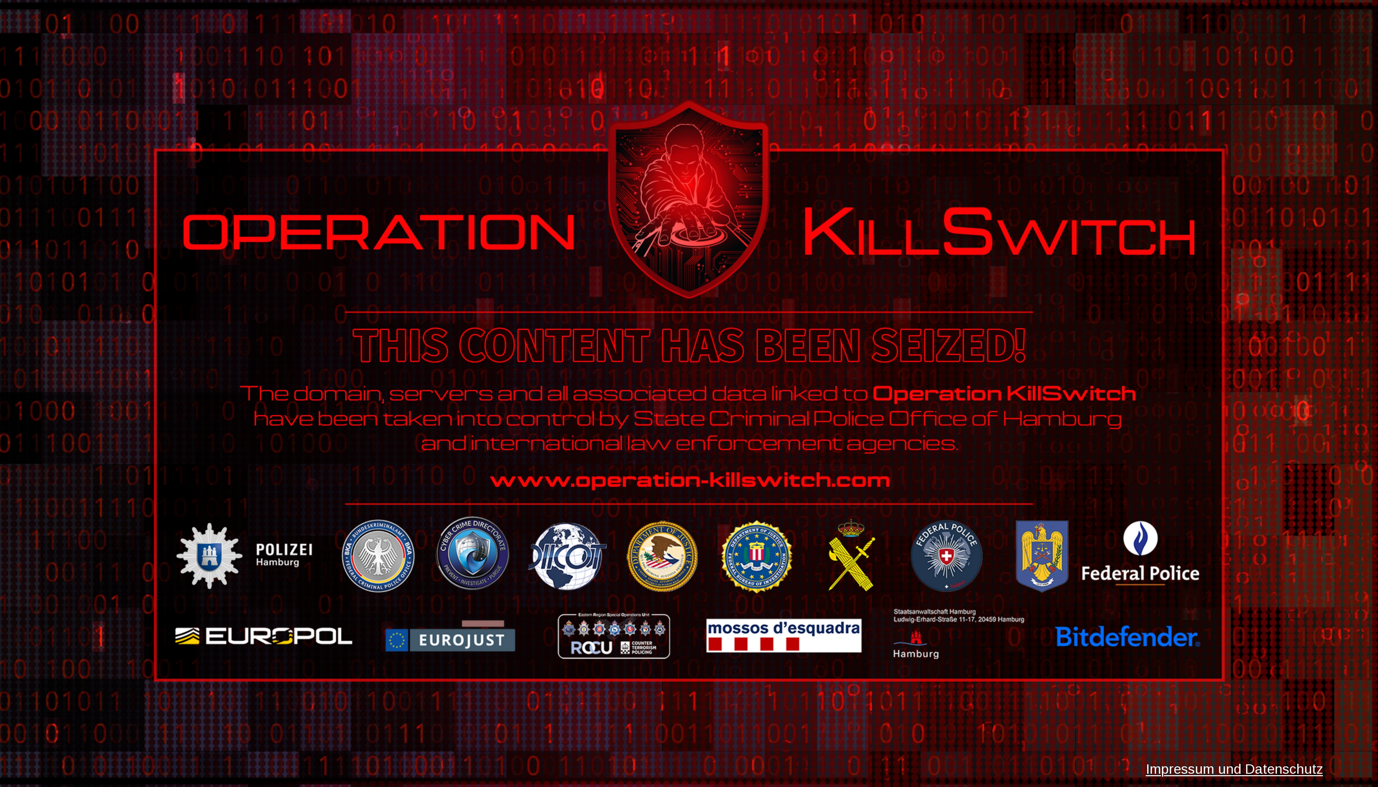 KillSec seizure banner